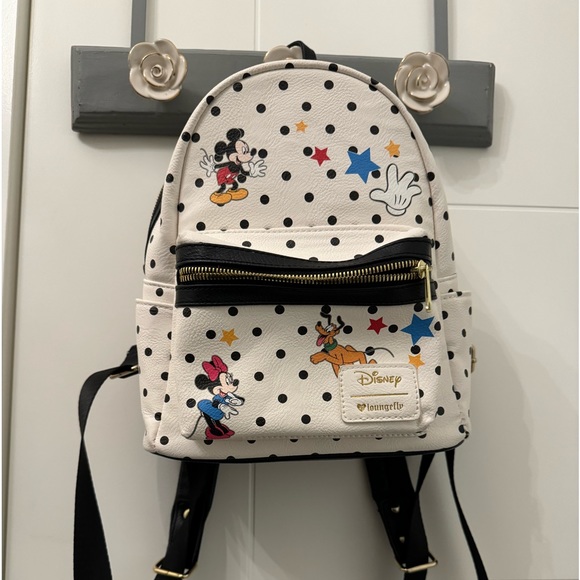 Disney Mickey Loungefly mini backpack - Picture 1 of 5